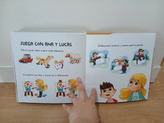 Libro infantil  En busca de las palabras