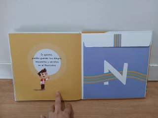 Libro infantil  En busca de las palabras