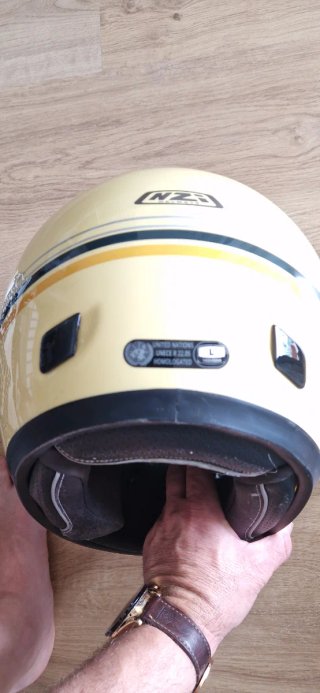 Casco NZI Amarillo Talla L