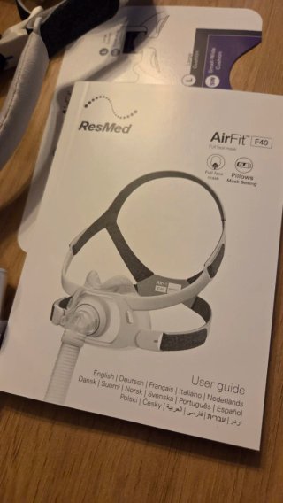 Mascarilla Resmed Airfit F40 CPAP
