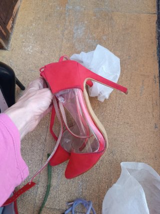 Zapatos tacón  Precio x cada par, escucho ofertas