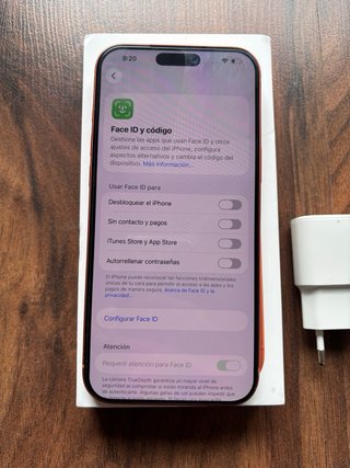 iPhone 17 Pro Max 256GB Naranja + Cargador