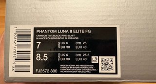 Botas Futbol Nike Phantom Luna II Elite Nuevas