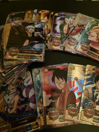 Mazzo One Piece FAN ART di 50 carte da gioco