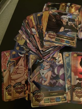 Mazzo One Piece FAN ART di 50 carte da gioco