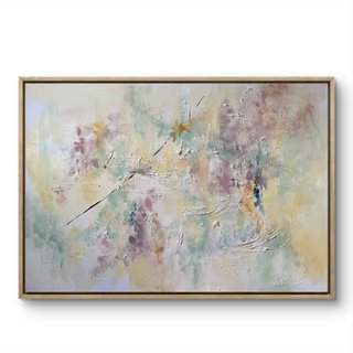 Relax. Cuadro grande abstracto 100x70cm