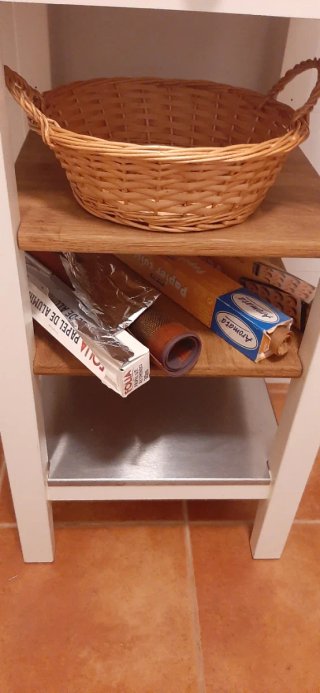Mesa auxiliar cocina madera