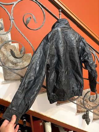Giacca biker Patchwork Vera Pelle Leggera Vintage