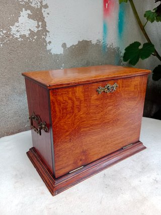 Escribanía Inglesa Caoba Antigua