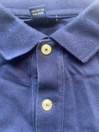 Polo Gant Azul Criança