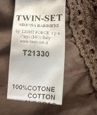 Vestito Twin Set tg. S. Cotone