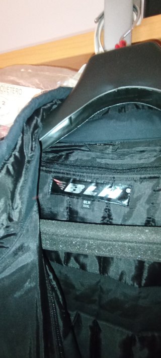 Chaquetón Motorista BLH Negro