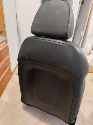 Asiento Coche Deportivo Negro