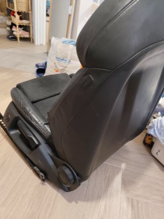 Asiento Coche Deportivo Negro