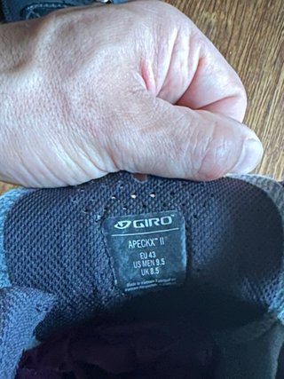 Zapatillas Giro Apeckx Carretera Talla 43
