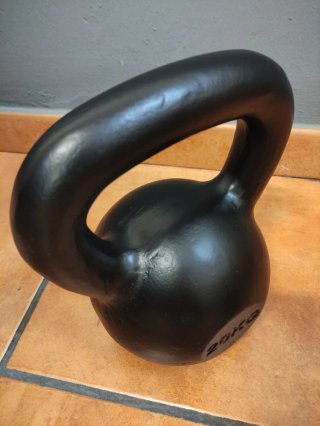 KETTLEBELL O PESA RUSA CAST IRON 20 KG