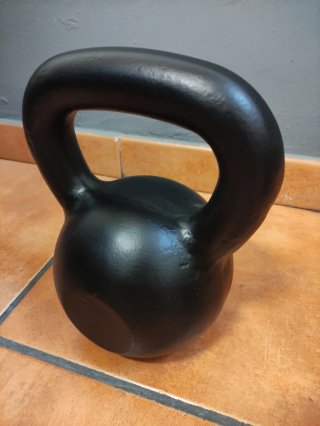 KETTLEBELL O PESA RUSA CAST IRON 20 KG