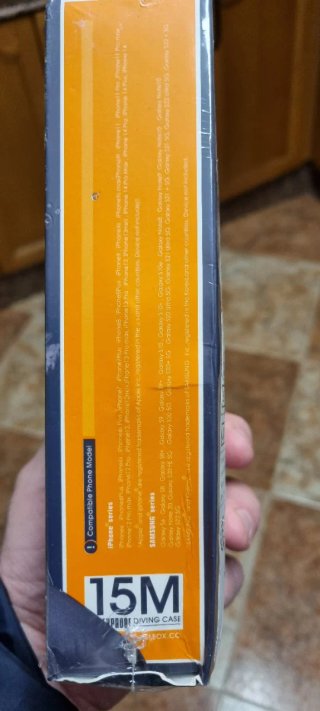 Funda Shellbox para iPhone/Samsung Sumergible 15m.