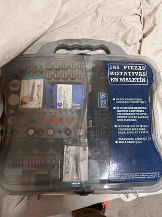 Kit 165 Piezas Rotativas Cromley 130W