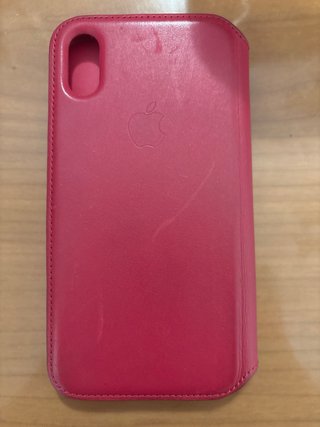 Funda iPhone X Tapa Fresa Apple Original