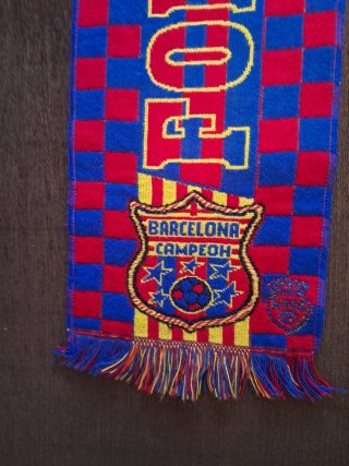 Bufanda FC Barcelona Supercampeones