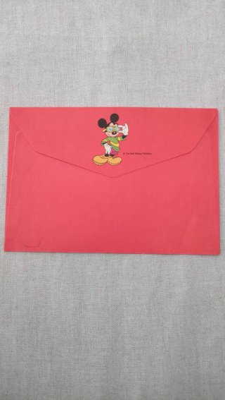 Carta perfumada Mickey Mouse Disney Vintage