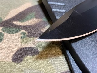 Cuchillo cocina negro