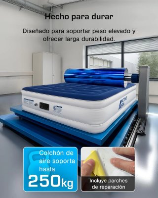 Colchón Inflable Doble ACTIVE ERA Bomba Integrada