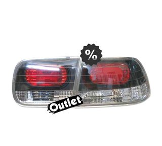 RI PILOTOS HONDA CIVIC 2P 92-95 LOOK LEXUS FONDO NEGRO R0123