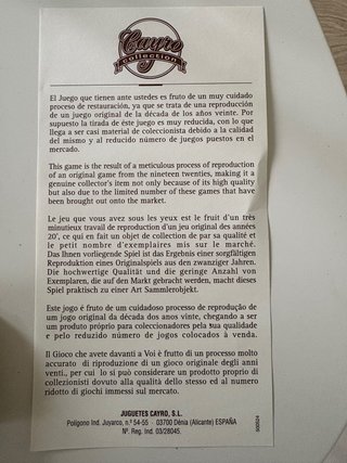 Juego de Recortables Cayro Collection