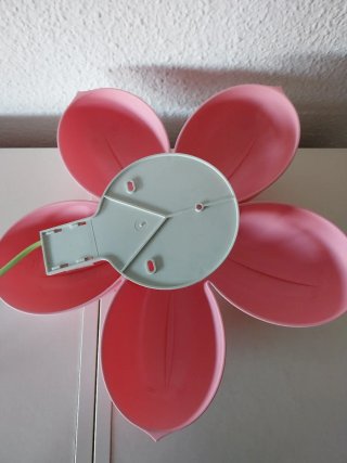 Lámpara Flor Rosa Ikea