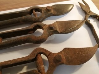 Tijeras de podar antiguas