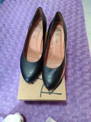 Zapatos Mia Rock Basic Negros Mujer