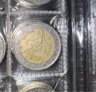 Moneda 2 Euro Grecia 2002