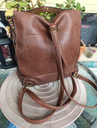 Bolso Mochila Marrón