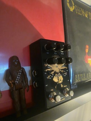 Pedal Reverb Lichtlaerm Transcendence como Strymon
