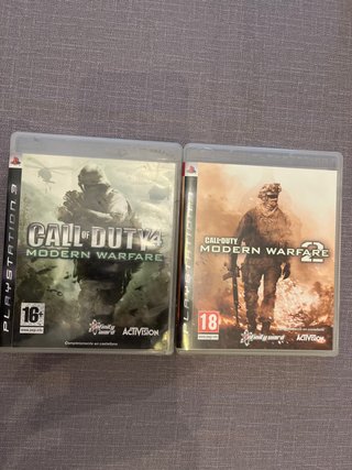 Call of Duty 4 e Modern Warfare 2 per PS3