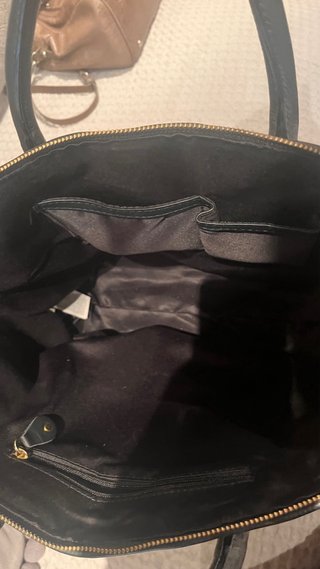 Bolso Adolfo Dominguez Piel y Pelo Rayas