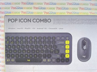 Pack Teclado y Ratón Logitech Pop Icon Combo