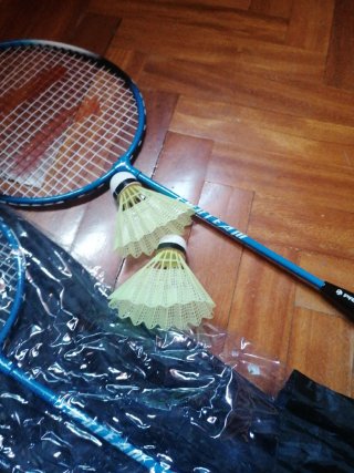 Racchette da badminton con volani