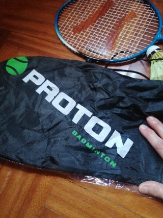 Racchette da badminton con volani