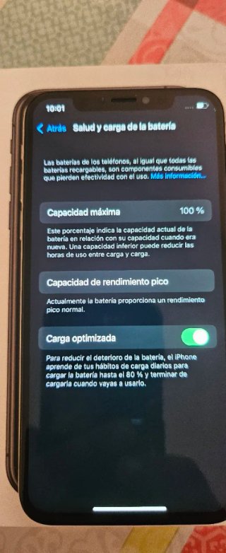 iPhone X  256GB Plata/blanco