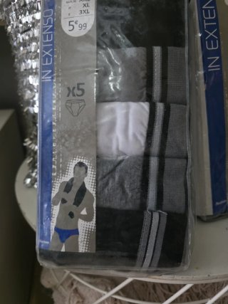 2 Pack 5 Bóxers  cada uno IN EXTENSO XL y XXL