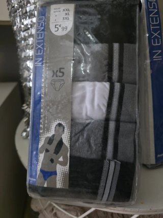 2 Pack 5 Bóxers  cada uno IN EXTENSO XL y XXL