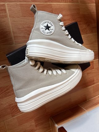 Converse Move Hi Talla 37 Piedra