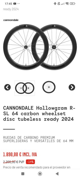 LOOK 795 BLADE RS COFIDIS Tope Gama