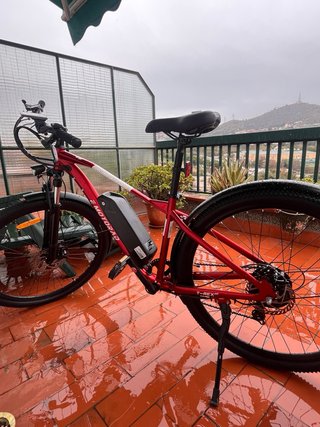 Bicicleta Eléctrica E-Motorad Roja + factura