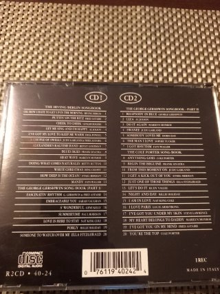 2 CDs Berlin Gershwin Porter - The Gold Collection
