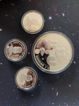 Colección Plata Casa de Borbón FNMT 1999