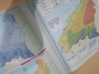 Llibre Atles de Geografia ESO 1 Santillana